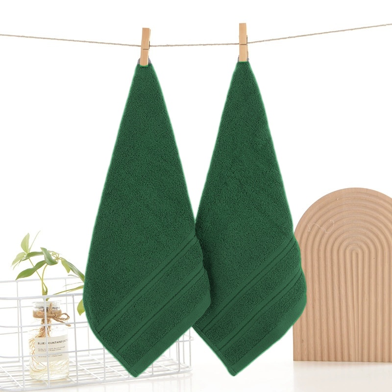 Home Textiles Face Towel - Quadratisches Handtuch, 100 % Baumwolle, Waschlappen,