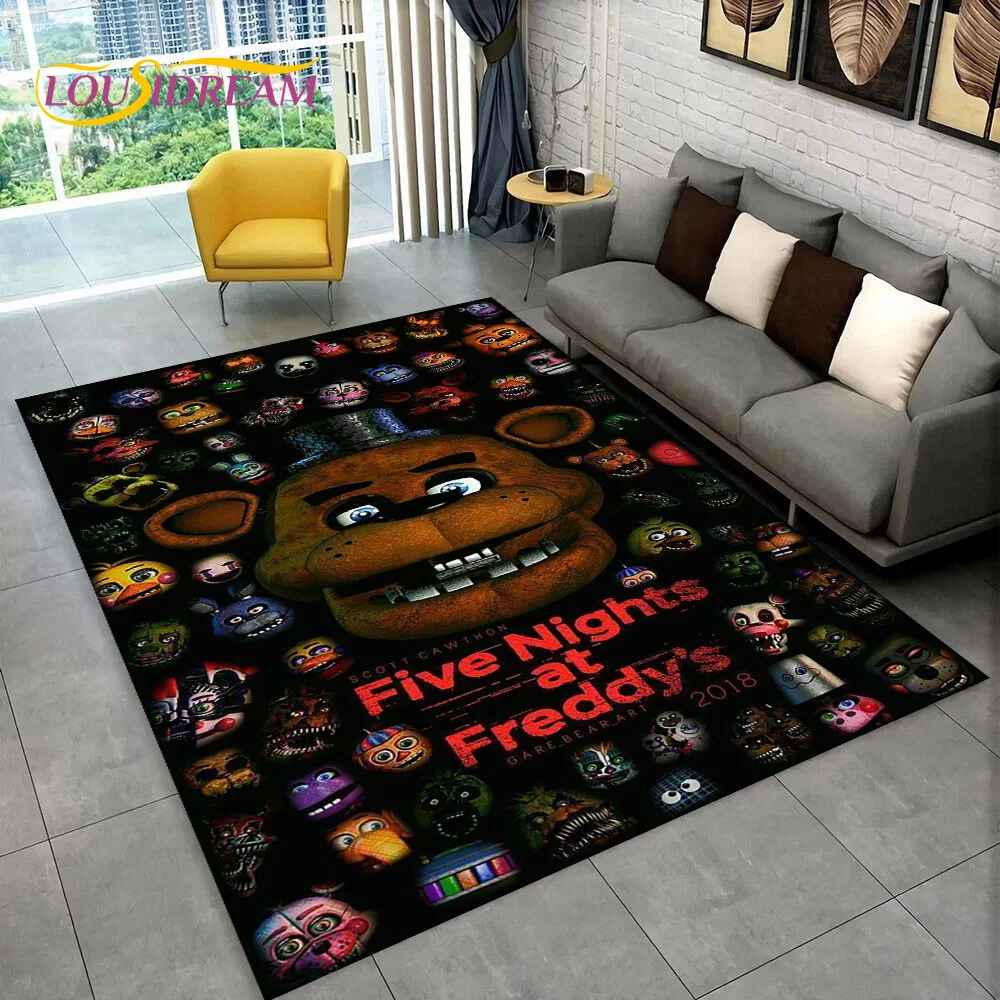 Home Textiles Sale - Horror-Spiel FNAF Freddy Film-Teppich für Zuhause,