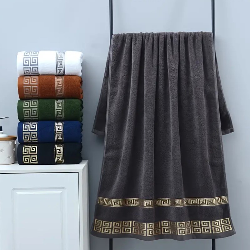 Übergroßes Badetuch, 140 x 70  – Home Textiles Face Towel Bewertung und Preis