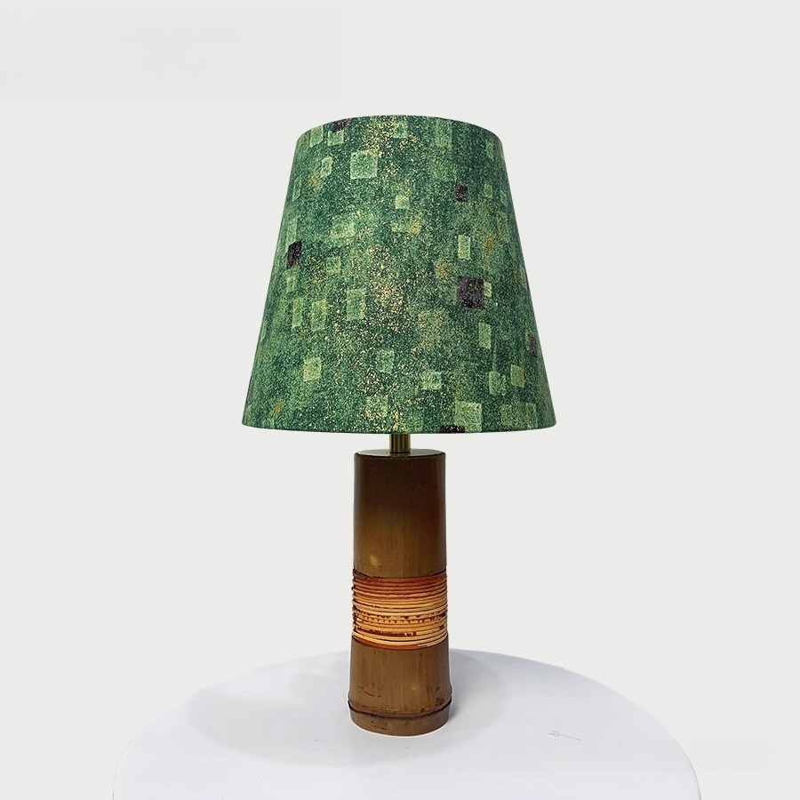 Tischlampe aus natürlichem Rat – Home Textiles Importers In Usa Bewertung und Preis