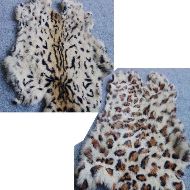 1pc Natur Echt Kaninchen Fell  – Home Textiles Sale Bewertung und Preis