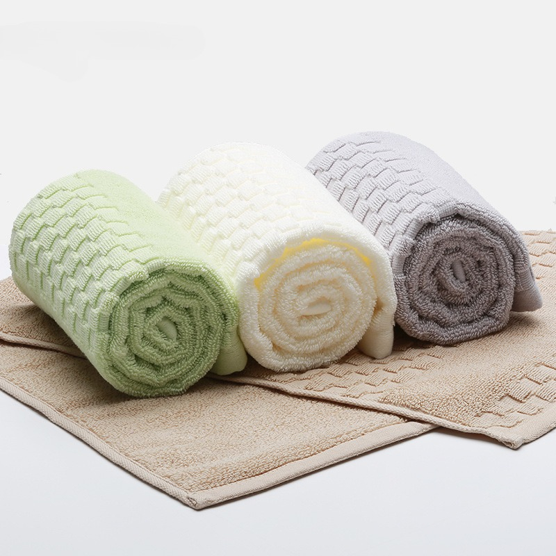 1 Stück Weiche Reine Baumwoll- – Home Textiles Face Towel Bewertung und Preis