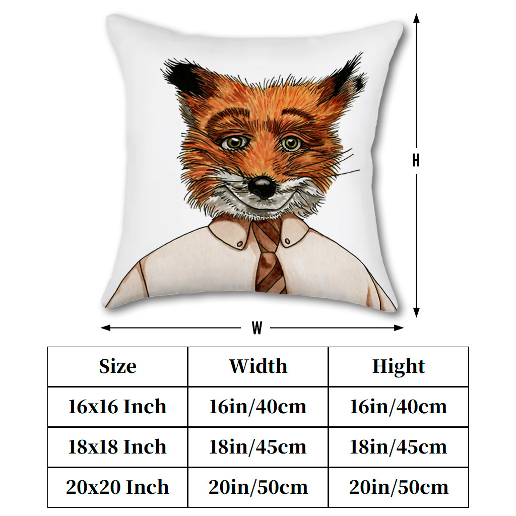 1 Stück Mr. Fox Kissenbezug, H – Pillow Insert 18X18 Bewertung und Preis